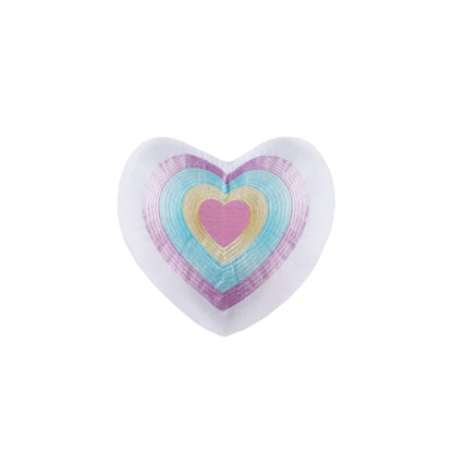 Intelligent Design Kids Tanya Tassel Comforter Set with Heart Shaped Throw Pillow