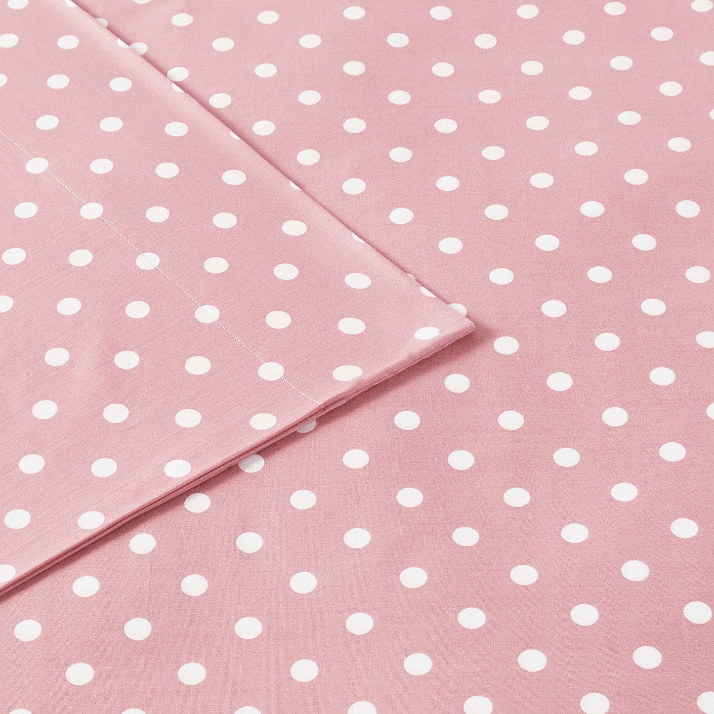 Intelligent Design Polka Dot Printed 100% Cotton Sheet Set