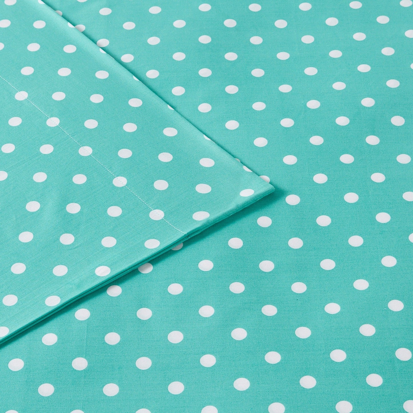 Intelligent Design Polka Dot Printed 100% Cotton Sheet Set