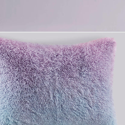 Intelligent Design Talia Ombre Shaggy Faux Fur Comforter Set