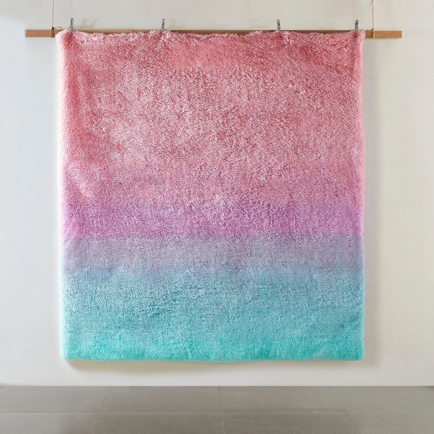 Intelligent Design Talia Ombre Shaggy Faux Fur Comforter Set