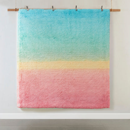 Intelligent Design Talia Ombre Shaggy Faux Fur Comforter Set