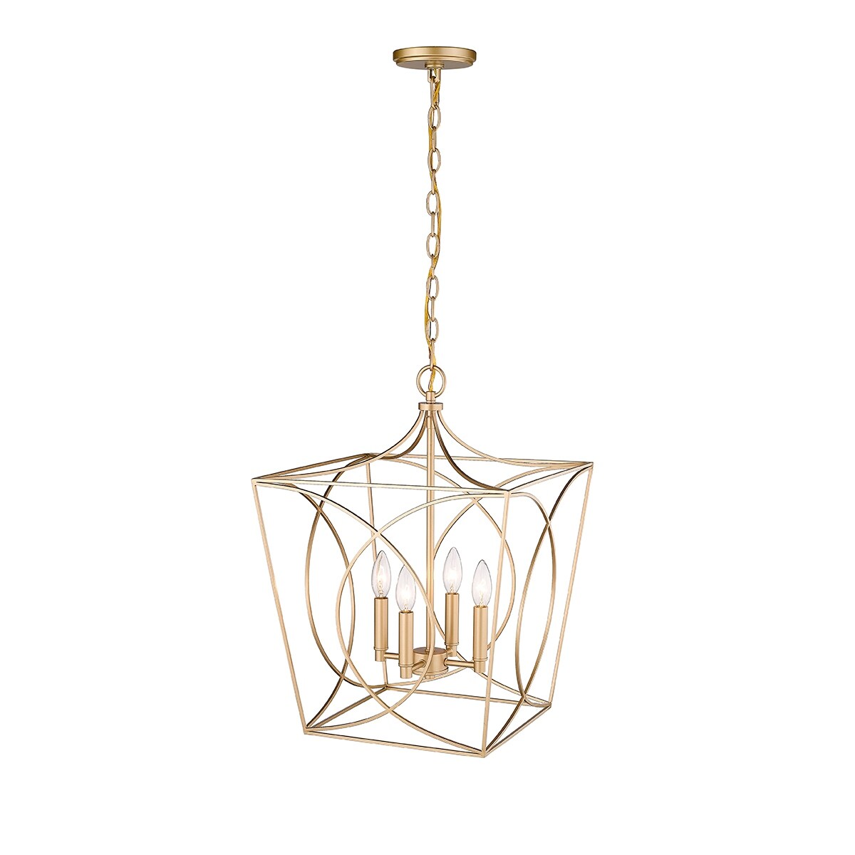 Millennium Lighting Tracy 4 Light Pendant Fixture in Multiple Finishes