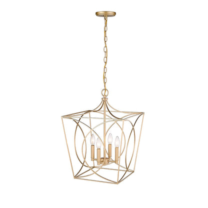 Millennium Lighting Tracy 4 Light Pendant Fixture in Multiple Finishes