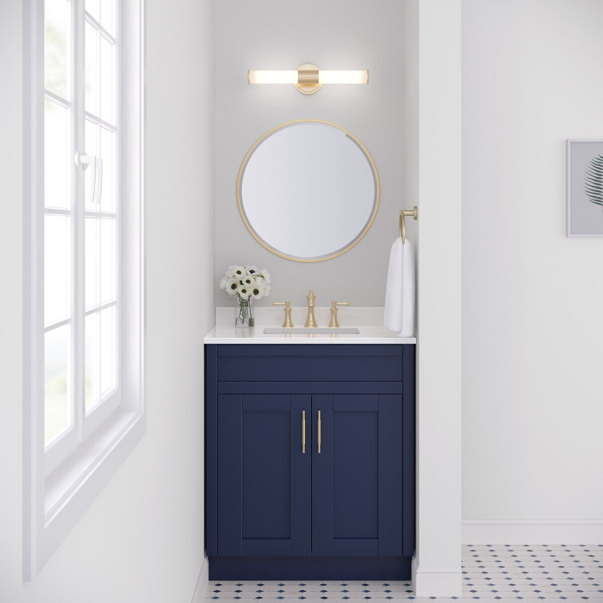 Millennium Lighting Truman LED Bathroom Vanity Fixture in Multiple Finishes