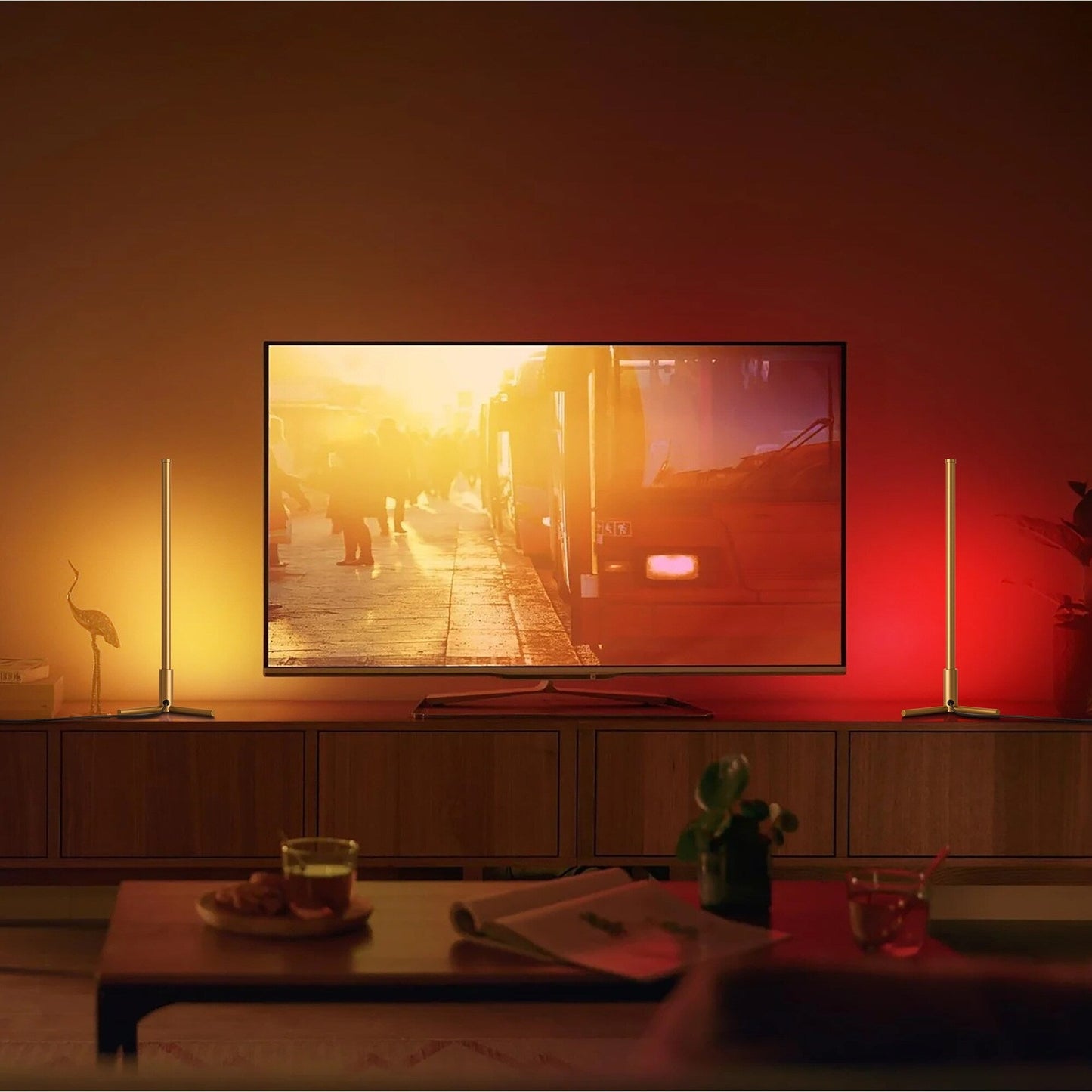 Minimalist RGBCW LED Desk Lamp Bedeside Night Light