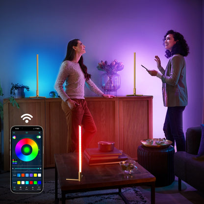 Minimalist RGBCW LED Desk Lamp Bedeside Night Light