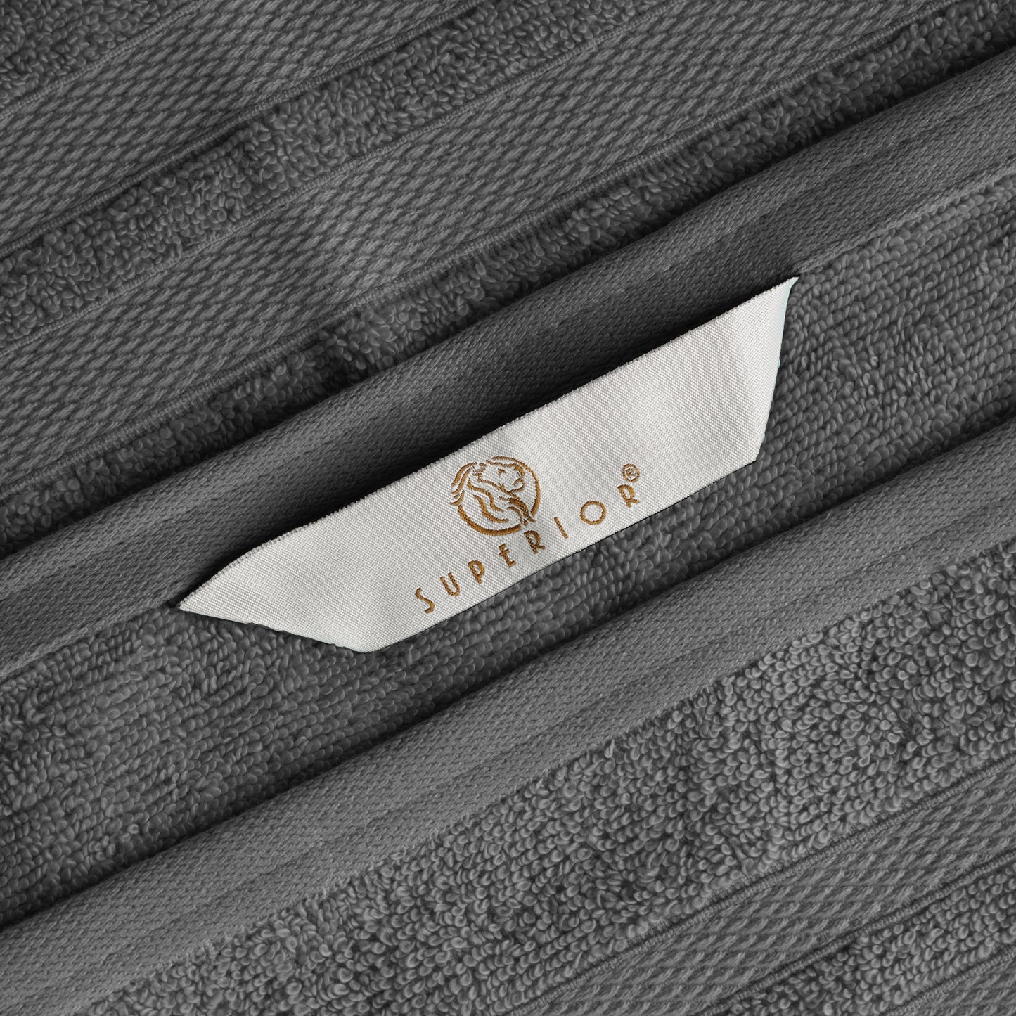 Superior Cotton Quick-Drying 6 Piece Highly Absorbent Towel Set