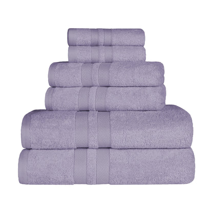 Superior Cotton Quick-Drying 6 Piece Highly Absorbent Towel Set