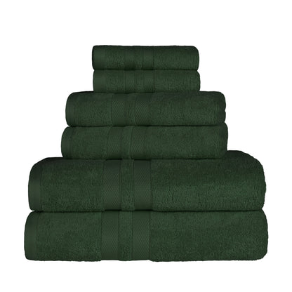 Superior Cotton Quick-Drying 6 Piece Highly Absorbent Towel Set