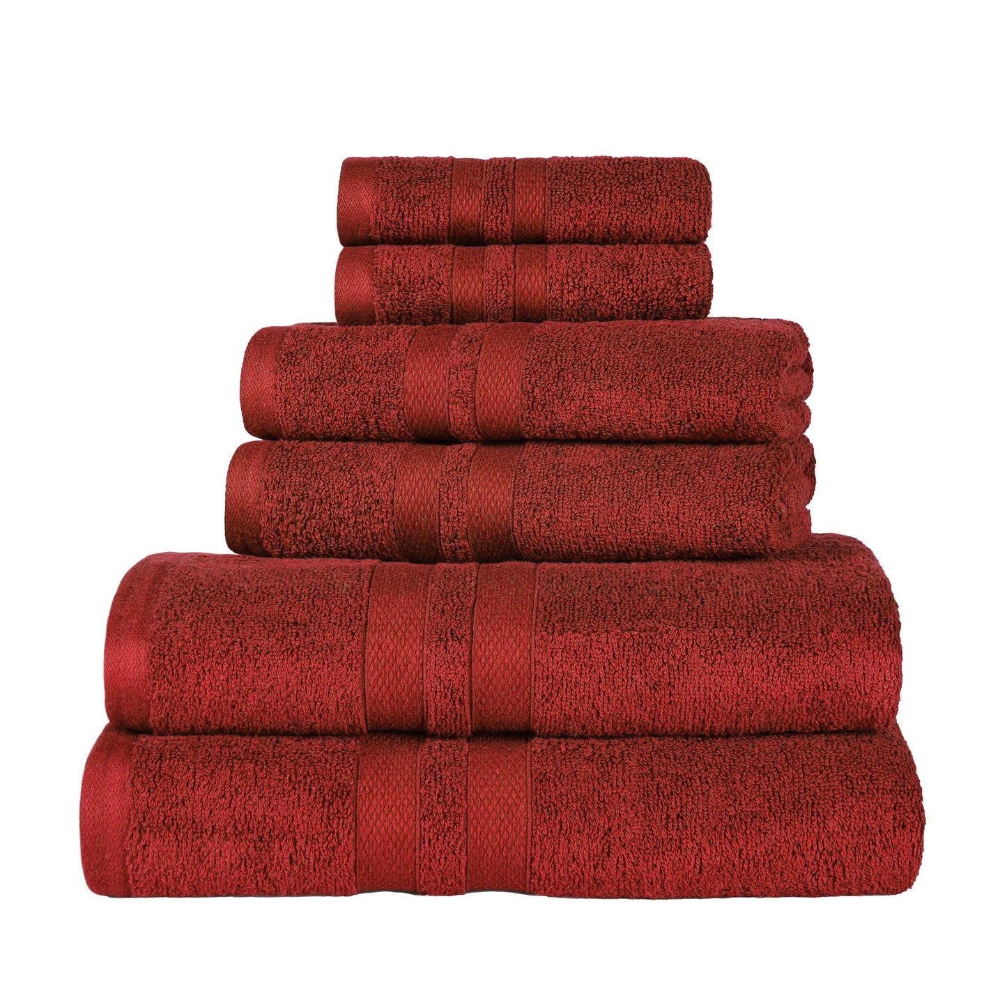 Superior Cotton Quick-Drying 6 Piece Highly Absorbent Towel Set