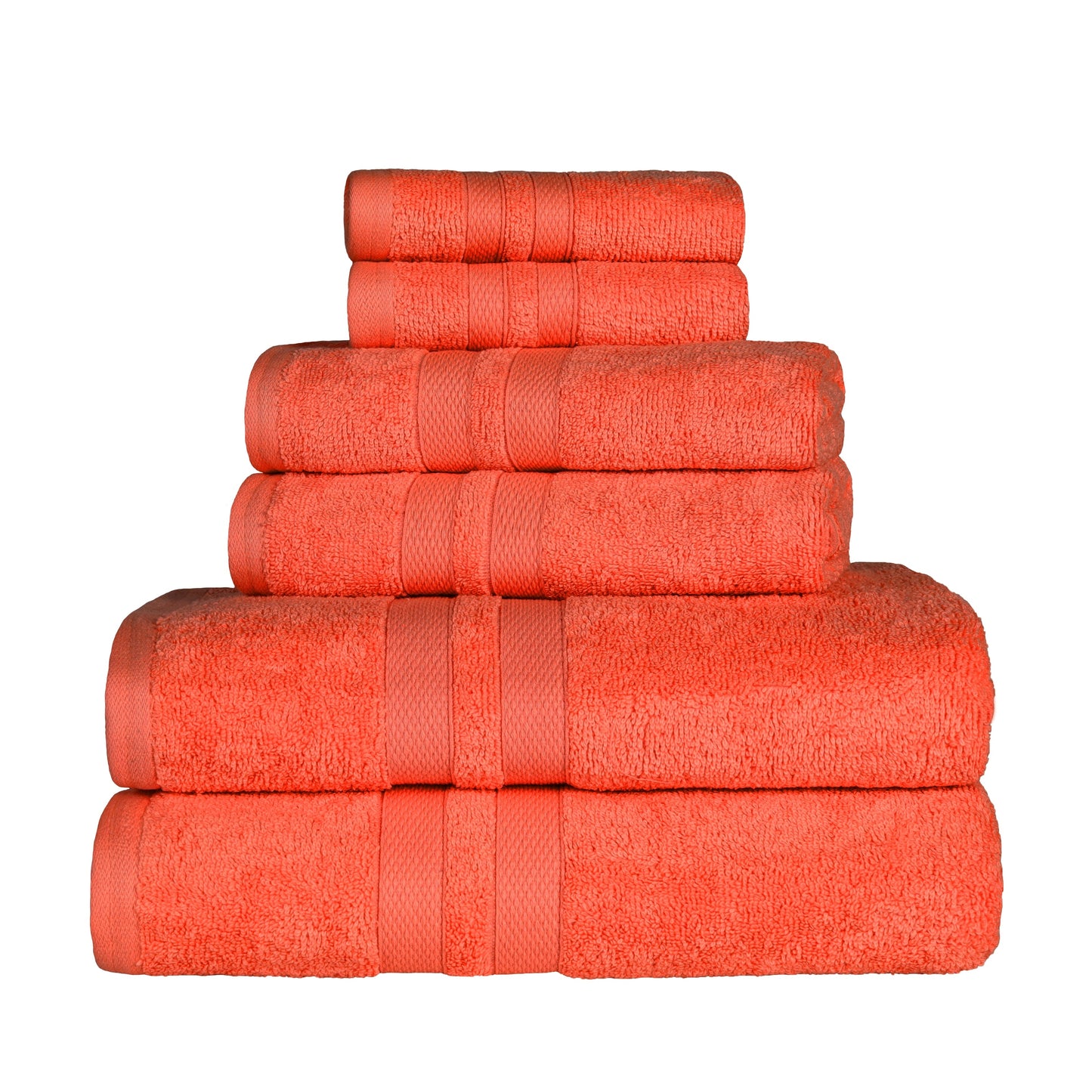 Superior Cotton Quick-Drying 6 Piece Highly Absorbent Towel Set