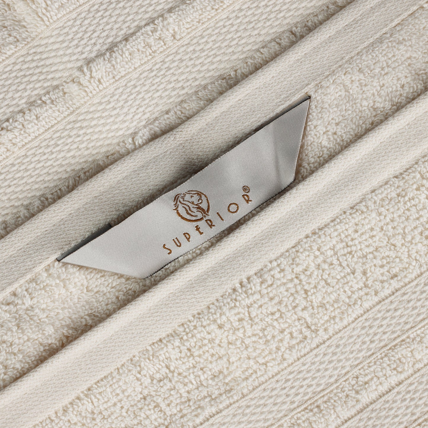 Superior Cotton Quick-Drying 6 Piece Highly Absorbent Towel Set