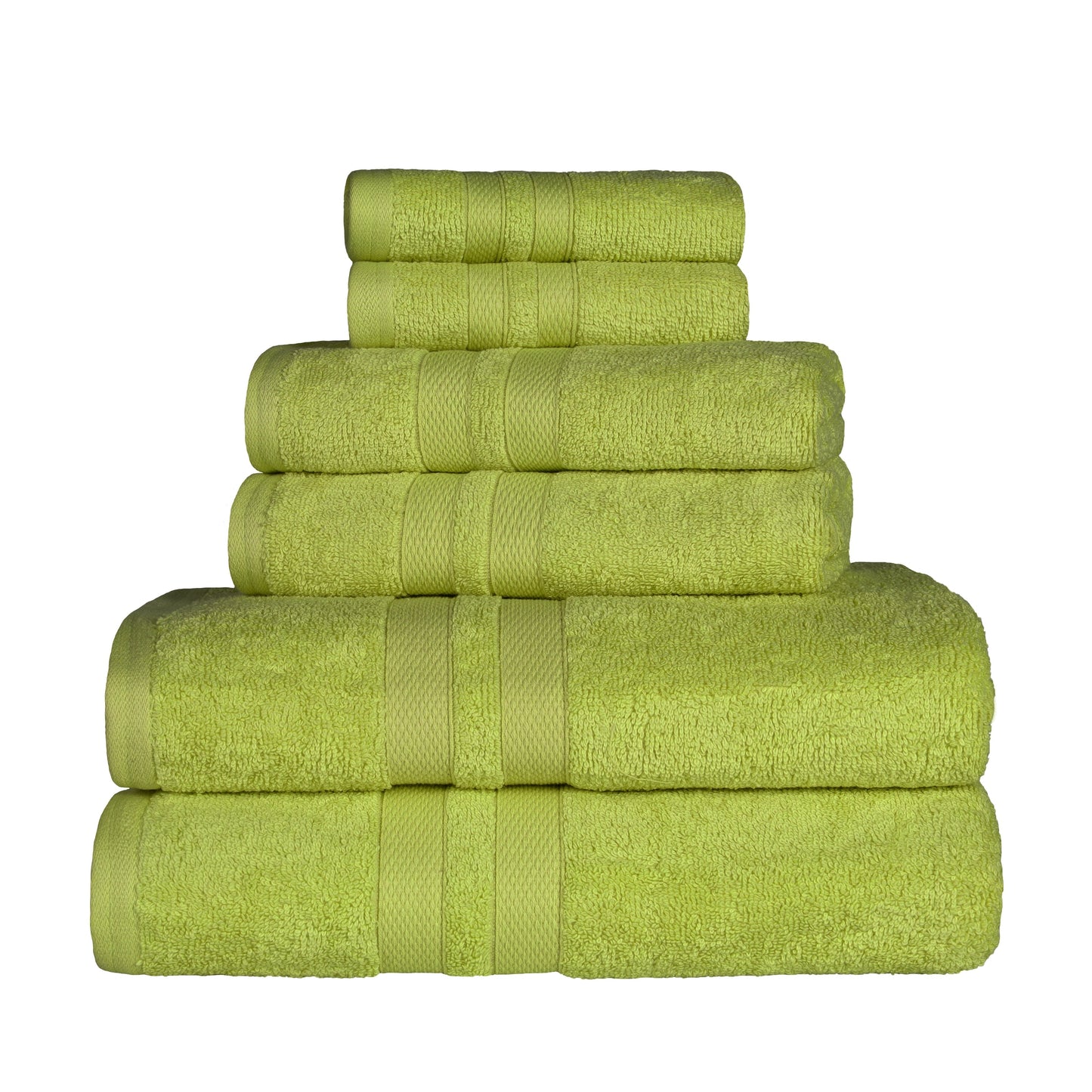 Superior Cotton Quick-Drying 6 Piece Highly Absorbent Towel Set