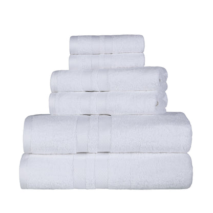 Superior Cotton Quick-Drying 6 Piece Highly Absorbent Towel Set