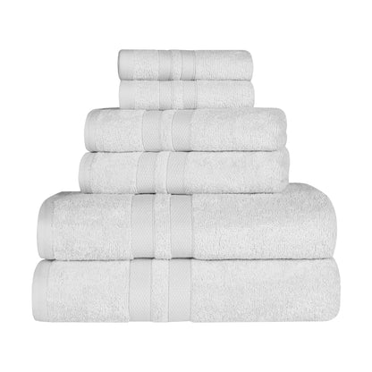 Superior Cotton Quick-Drying 6 Piece Highly Absorbent Towel Set