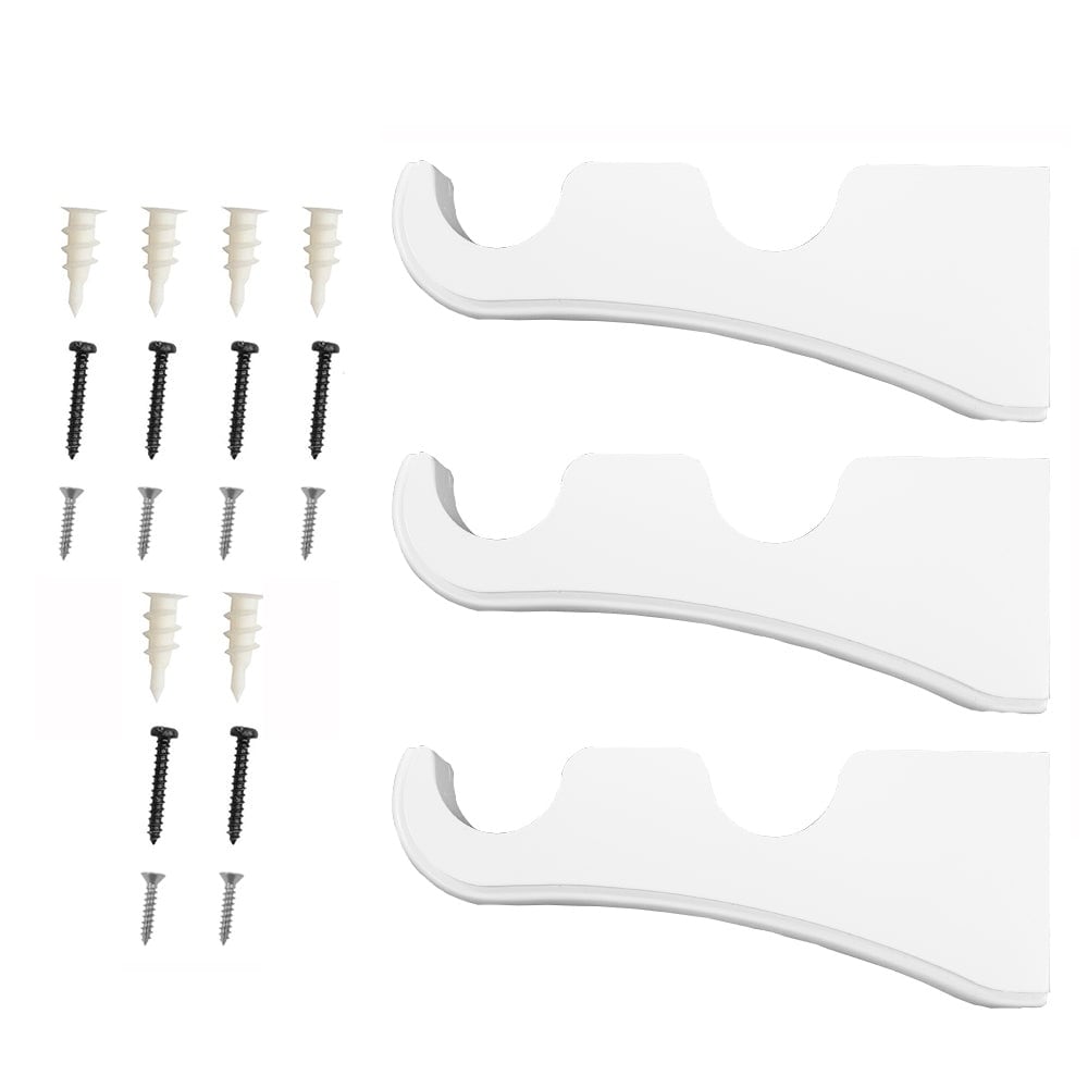 Mix & Match Wood Single / Double Curtain Rod Bracket