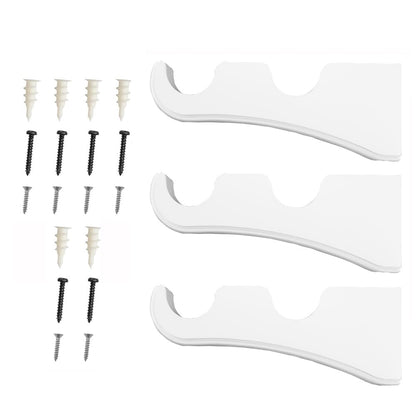 Mix & Match Wood Single / Double Curtain Rod Bracket