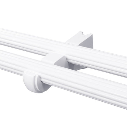 Mix & Match Wood Single / Double Curtain Rod Bracket