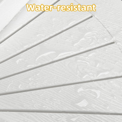 Moasis Bathroom 3-Tier Corner Shelf Corner Stool Poly Lumber Shelf Organizer