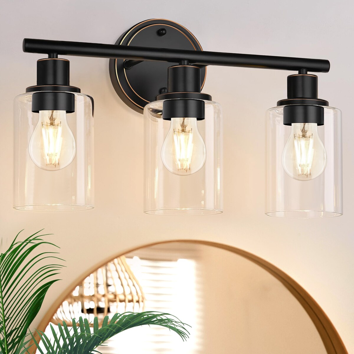 Modern 2/3/4-light Bathroom Dimmable Vanity Lights Wall Sconces