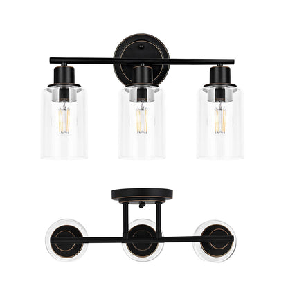 Modern 2/3/4-light Bathroom Dimmable Vanity Lights Wall Sconces