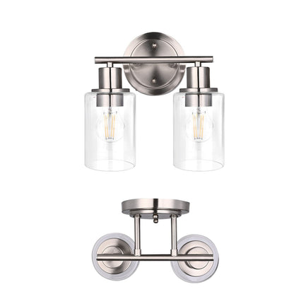 Modern 2/3/4-light Bathroom Dimmable Vanity Lights Wall Sconces