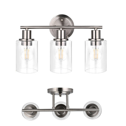 Modern 2/3/4-light Bathroom Dimmable Vanity Lights Wall Sconces