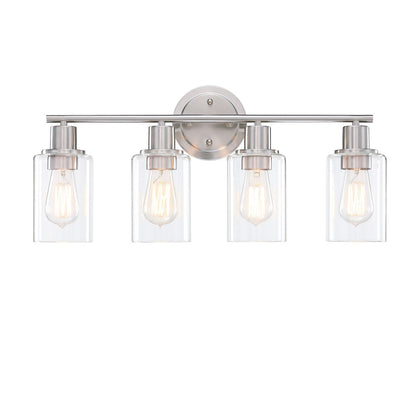Modern 2/3/4-light Bathroom Dimmable Vanity Lights Wall Sconces