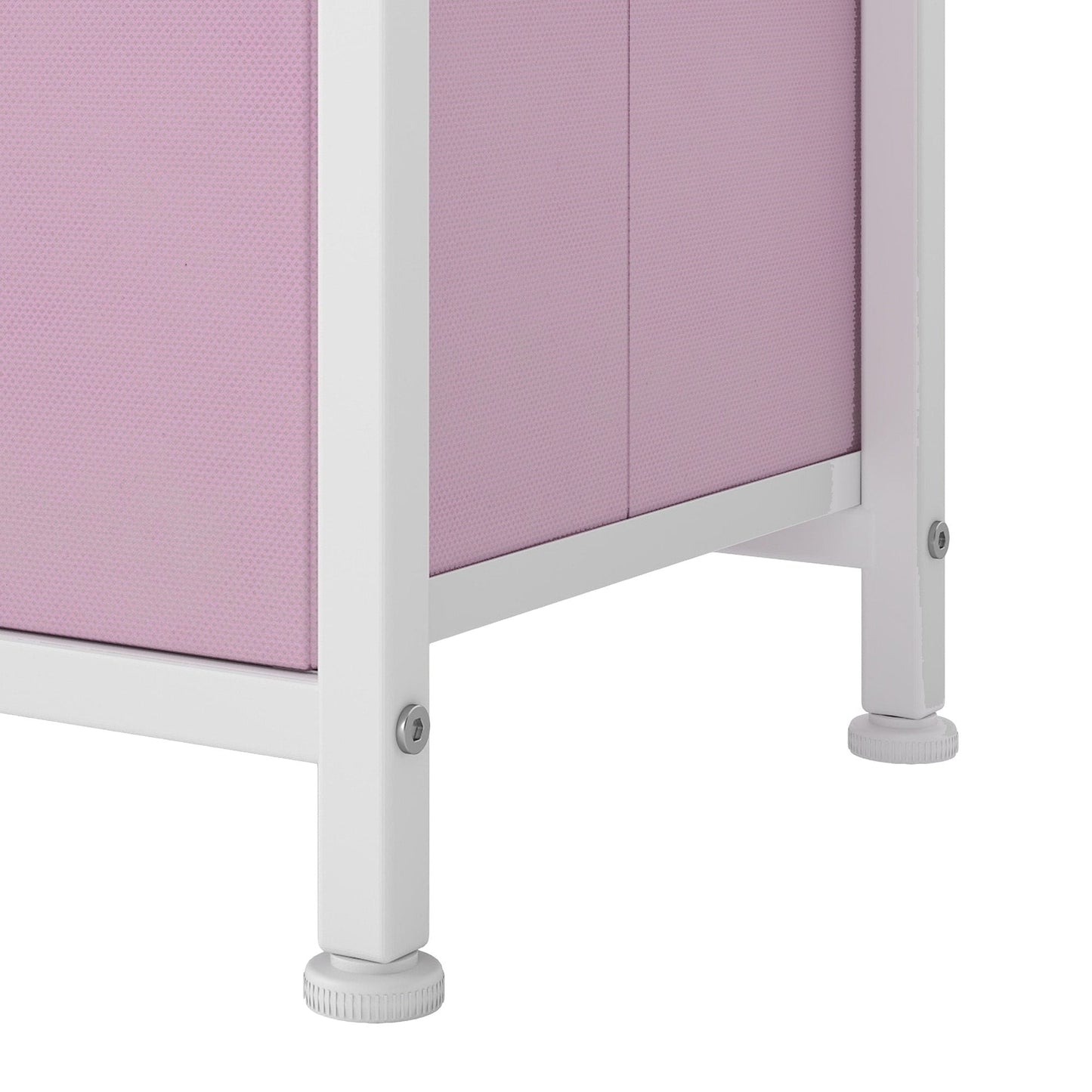 Modern 4/8/10-drawer Bedroom Fabric Dresser Storage Tower with Wood Top