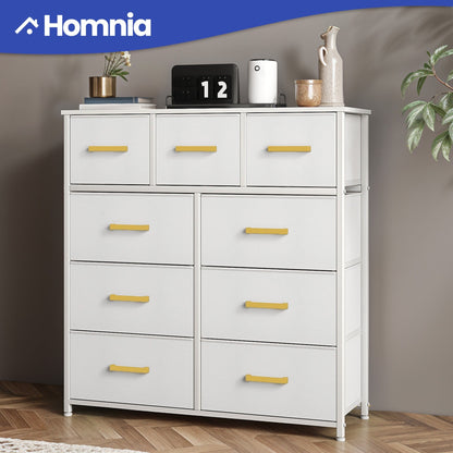 Modern 9-drawer Bedroom Dresser Storage Tower