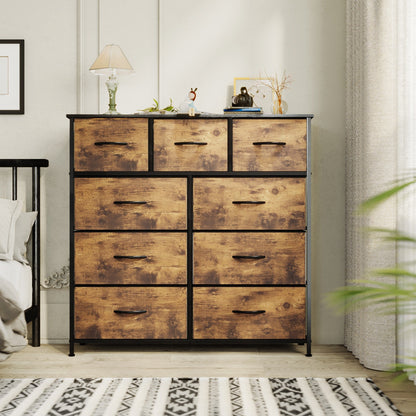 Modern 9-drawer Bedroom Dresser Storage Tower
