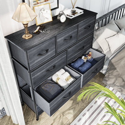 Modern 9-drawer Bedroom Dresser Storage Tower