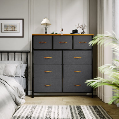Modern 9-drawer Bedroom Dresser Storage Tower