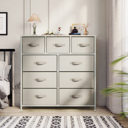 Modern 9-drawer Bedroom Dresser Storage Tower