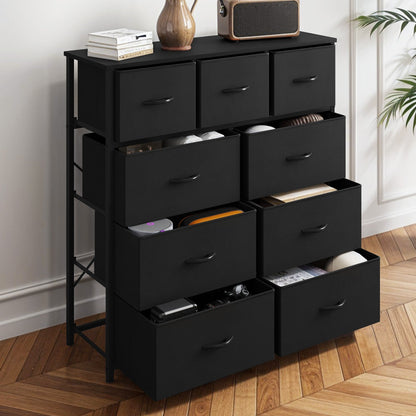 Modern 9-drawer Bedroom Dresser Storage Tower