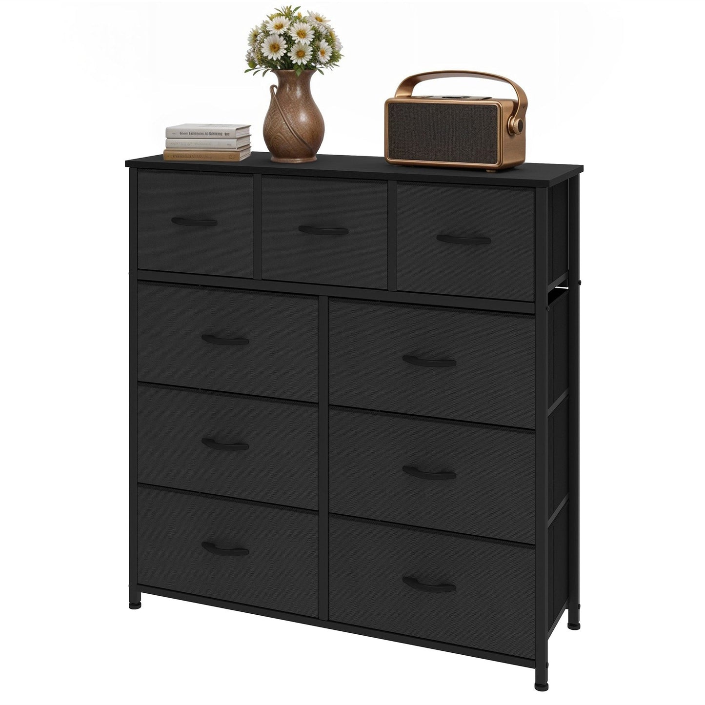 Modern 9-drawer Bedroom Dresser Storage Tower