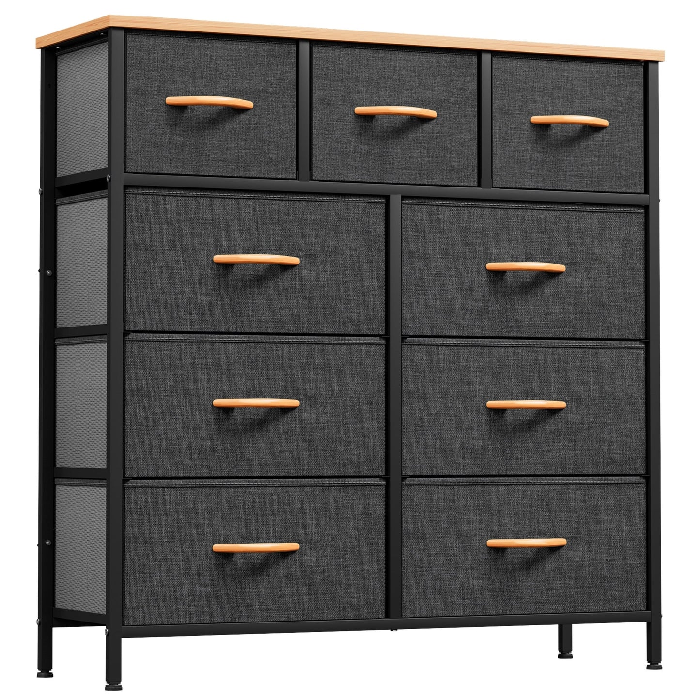 Modern 9-drawer Bedroom Dresser Storage Tower