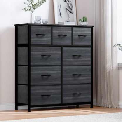 Modern 9-drawer Bedroom Dresser Storage Tower