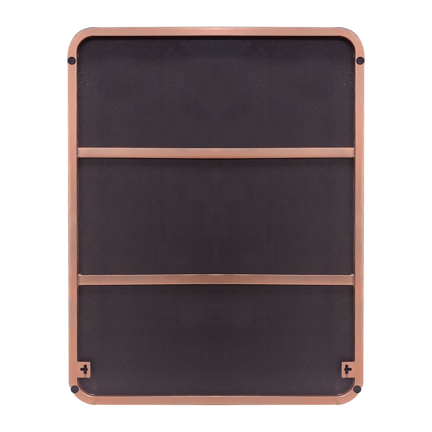 Wall Mirror Vanity Mirror Bathroom Mirror with Round Corner (1 Piece)