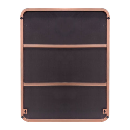 Wall Mirror Vanity Mirror Bathroom Mirror with Round Corner (1 Piece)