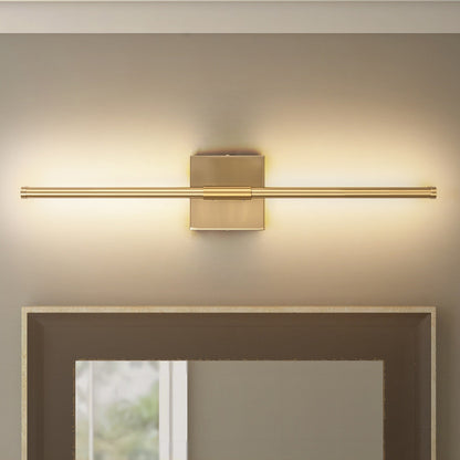 1-Light 23.6 in. Modern Linear Dimmable Integrated LED Bathroom Vanity Light Wall Sconce