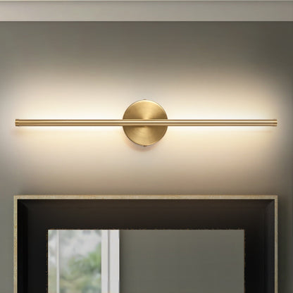 1-Light 23.6 in. Modern Linear Dimmable Integrated LED Bathroom Vanity Light Wall Sconce