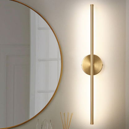 1-Light 23.6 in. Modern Linear Dimmable Integrated LED Bathroom Vanity Light Wall Sconce
