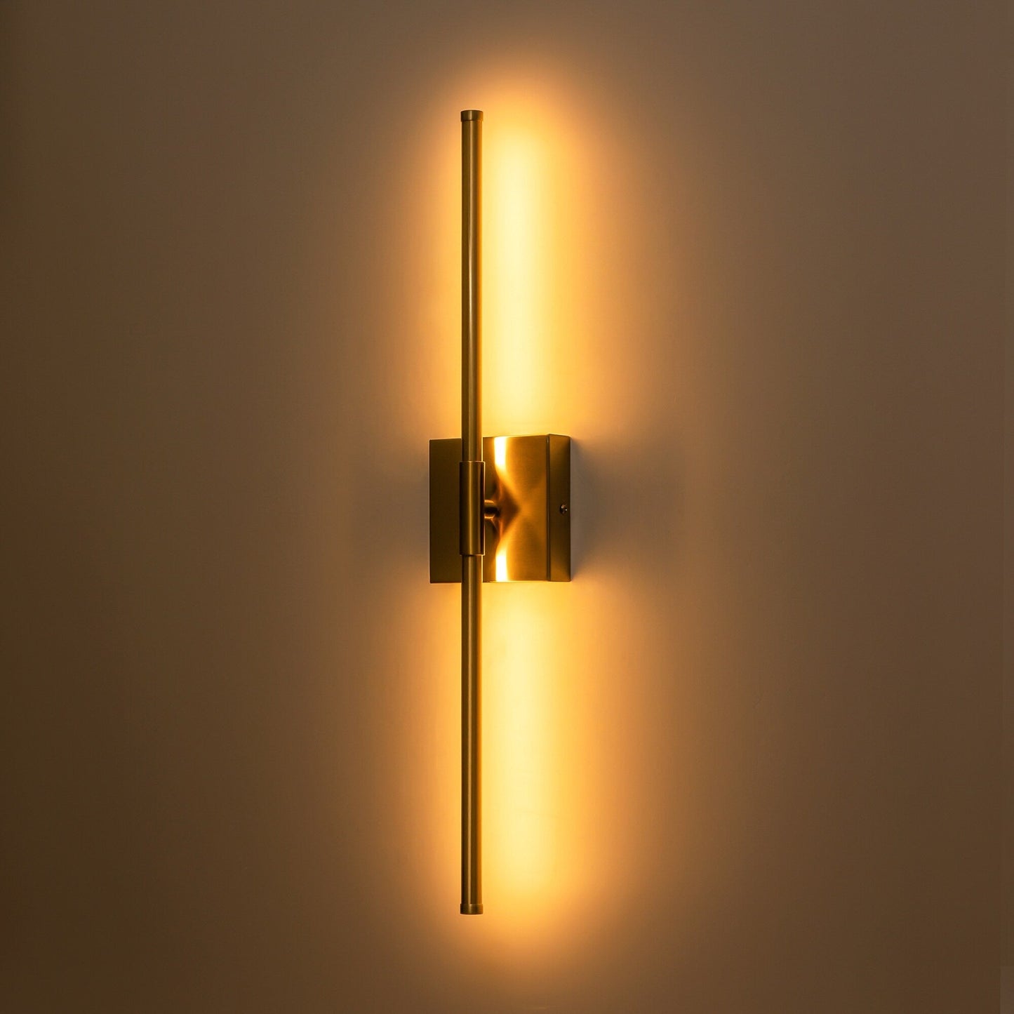 1-Light 23.6 in. Modern Linear Dimmable Integrated LED Bathroom Vanity Light Wall Sconce
