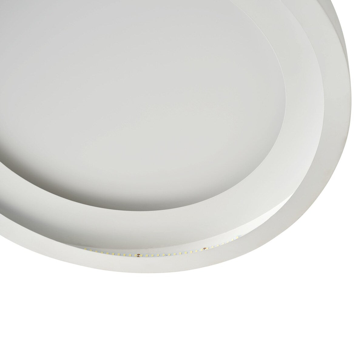 Modern Matte White LED Flush Mount Ceiling Light for Kitchen