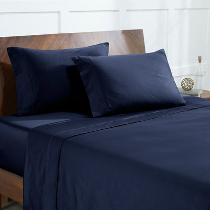 Modern Threads 400 Thread Count 100 Percent Egyptian Cotton 4-Piece Sheet Set