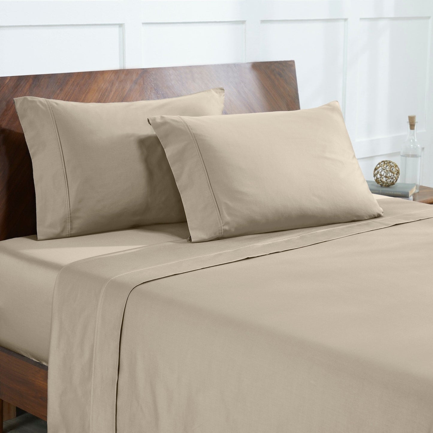 Modern Threads 400 Thread Count 100 Percent Egyptian Cotton 4-Piece Sheet Set
