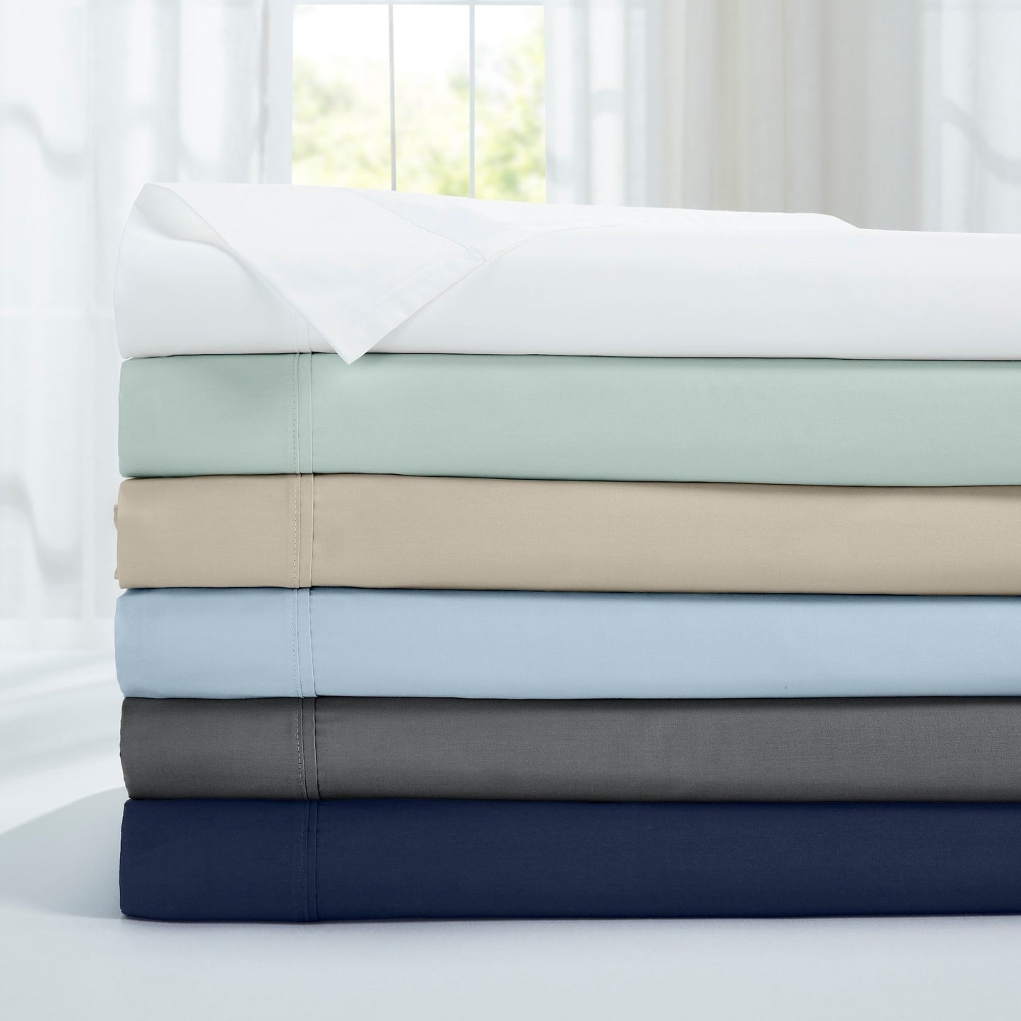 Modern Threads 400 Thread Count 100 Percent Egyptian Cotton 4-Piece Sheet Set