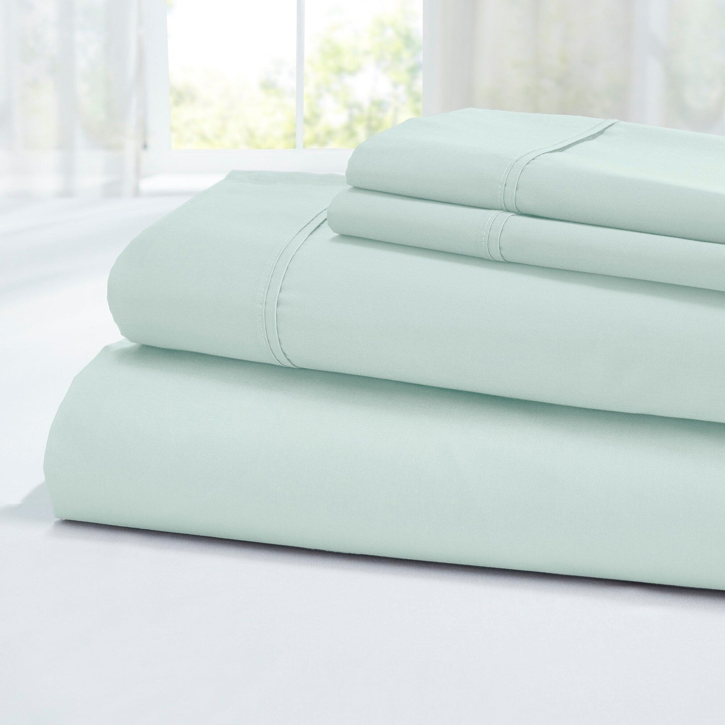 Modern Threads 400 Thread Count 100 Percent Egyptian Cotton 4-Piece Sheet Set